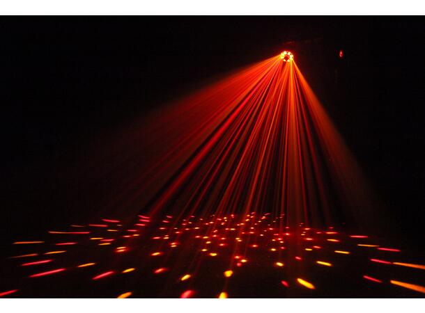 JB SYSTEMS INVADER Lyseffekt 23W led eff. + 200mW red+green laser